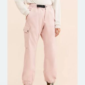 Free People Airblaster women’s freedom boss pants in blush size medium